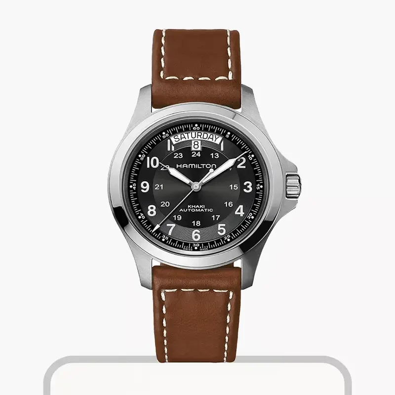 Hamilton Khaki Field King Automatic Black Men's Watch | H64455533